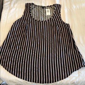 Torrid Striped Tank Top